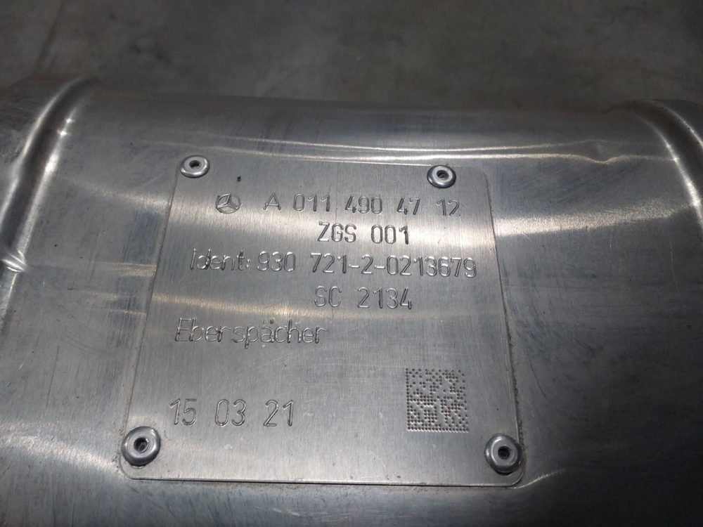 Escape Mercedes A0114904712