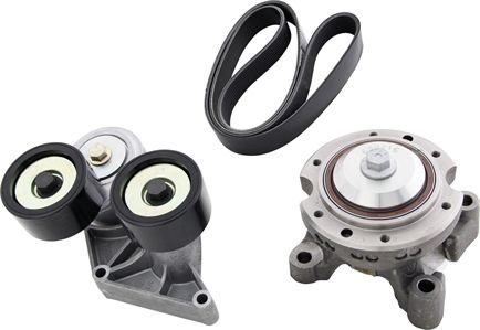 Kit de tensor com correia e rolamento viscoso DAF 1896760