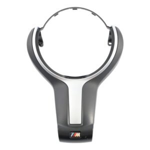 moldura bmw f20 – Moldura BMW F20 F30 F32 volante M Sport preto/prateado 7846032 – foto 1