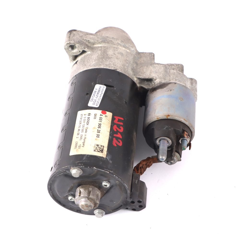 motor-arranque mercedes w204 – Motor-arranque Mercedes W204 W212 W906 OM651 Diesel Bosch OEM A6519062800 – foto 5