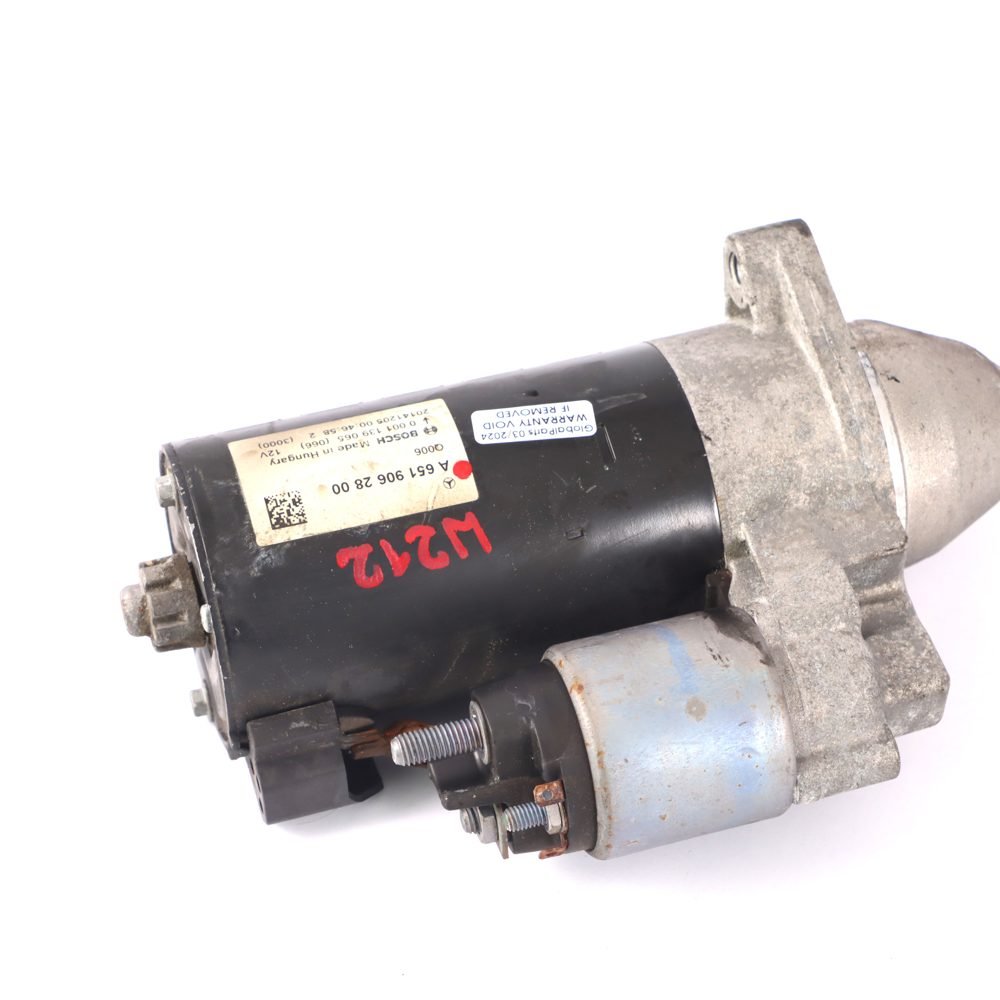 motor-arranque mercedes w204 – Motor-arranque Mercedes W204 W212 W906 OM651 Diesel Bosch OEM A6519062800 – foto 6