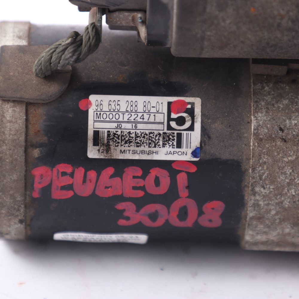 arranque peugeot 3008 – Motor de arranque Peugeot 3008 Citroën C4 Diesel OEM 9663528880 – foto 6