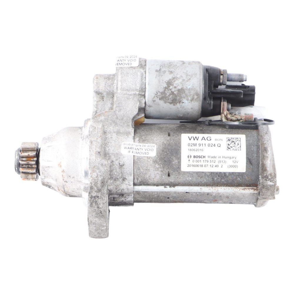 arranque volkswagen golf – Motor de arranque Volkswagen Golf VI Diesel OEM 02M911024Q – foto 1