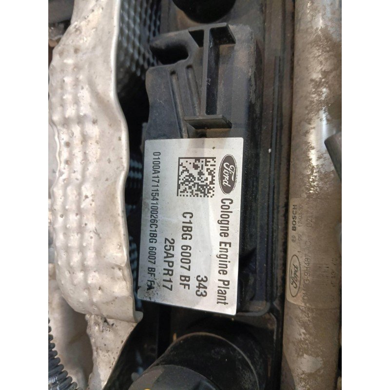 Motor completo a gasolina 1.0 EcoBoost SFJD C1BG6007BF Ford Fiesta Mk7 – foto 7