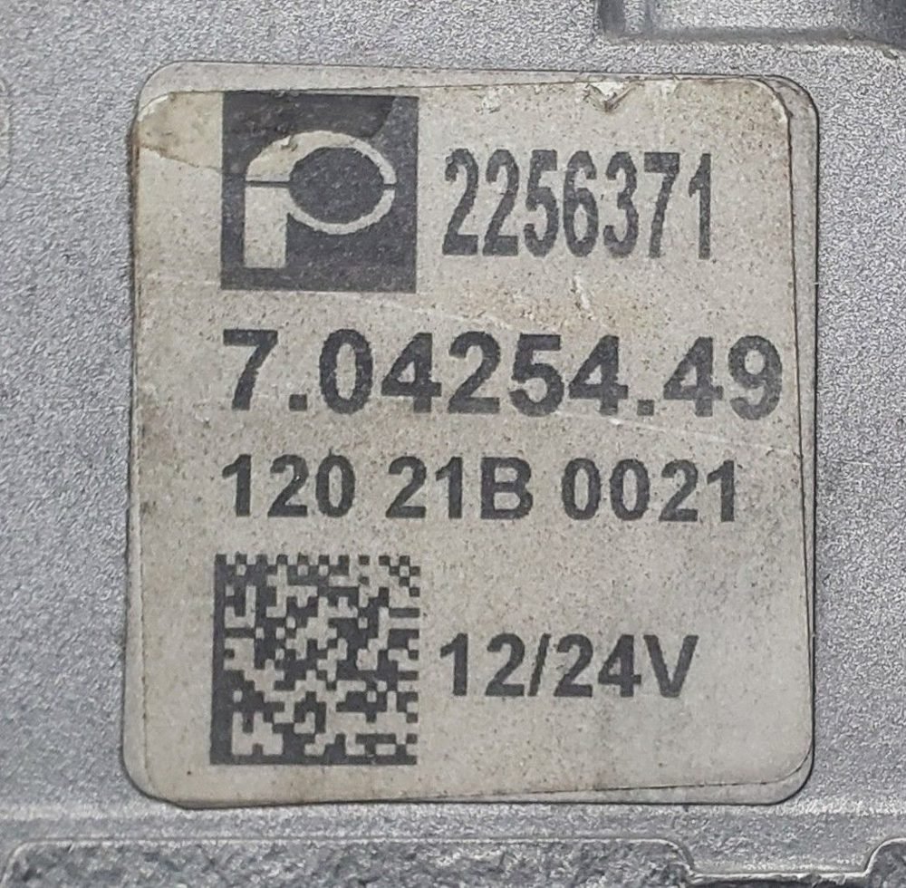 Válvula de contrapressão DAF 2256371 (2 furos)