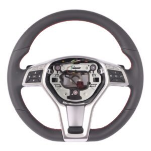 volante mercedes w204 – Volante Mercedes W204 W207 W212 sport em pele OEM A1724602703 – foto 1