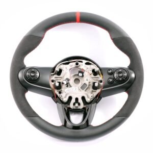 volante mini cooper – Volante Mini Cooper F54 F55 F56 F60 desportivo pele preta OEM 6996047 – foto 1